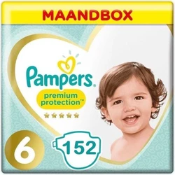 Pampers Premium Protection Maat 6 - 152 Luiers Maandbox