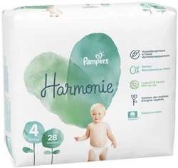 Pampers Harmonie Maat 4 (9-14 kg) 28 Stuks
