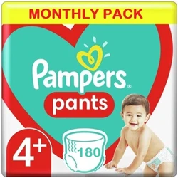Pampers Baby Dry Pants Maat 4+ - 180 Luierboekjes Maandbox