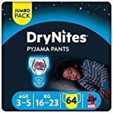 Huggies DryNites Boy maat 3-5 - 64 broekjes Huggies DryNites Luierbroek. 3-5 Jahre (64 Stück)