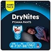 Huggies DryNites Pyjama broek voor jongens 4-7 jaar (17-30 kg), 16 stuks