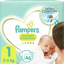 Pampers Premium Protection maat 1 - 46 luiers