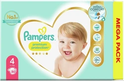 Pampers Premium Protection maat 4 - 80 luiers
