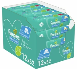 Pampers - Fresh Clean - Billendoekjes - 1872 doekjes - 36 x 52 Pampers - Fresh Clean - Billendoekjes - 1872 doekjes - 36 x 52