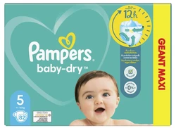 Pampers - Baby Dry - Maat 5 - Maandbox - 164 luiers