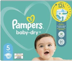 Pampers - Baby Dry - Maat 5 - Mega Pack - 82 luiers