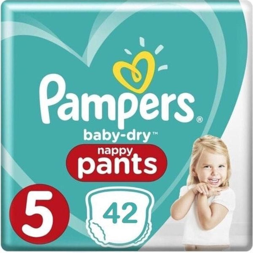 Pampers Baby Dry Pants Maat 5 - 42 Luierbroekjes Pampers Baby Dry Pants Maat 5 - 42 Luierbroekjes
