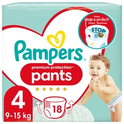 Pampers - Premium Protection Pants - Maat 4 - Mega Maandbox - 216 broekjes Pampers - Premium Protection Pants - Maat 4 - Mega Maandbox - 216 broekjes