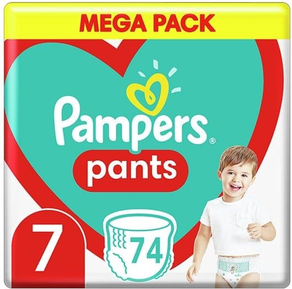 Pampers Baby Dry Pants Maat 7 - 74 Luierboekjes Pampers Baby Dry Pants Maat 7 - 74 Luierboekjes