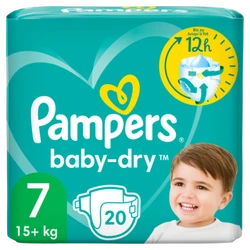 Pampers Baby-Dry maat 7 - 20 luiers