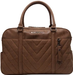 Little Company Luiertas Amsterdam Quilted Cognac