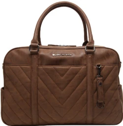 Little Company Luiertas Amsterdam Quilted Cognac