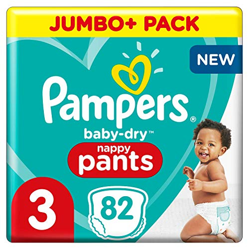 Pampers Baby-Dry Pants maat 3 Pampers 81714234 Baby-Dry Pants luierbroek, wit
