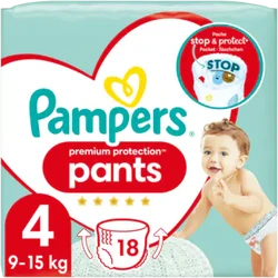Pampers Premium Protection Pants maat 4 standaard pak Pampers Premium Protection Pants maat 4 standaard pak