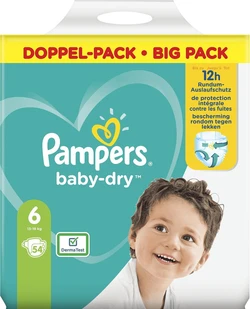 Pampers Baby Dry Maat 6 - 54 Luiers