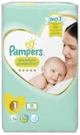 Pampers Premium Protection maat 1 - 56 luiers