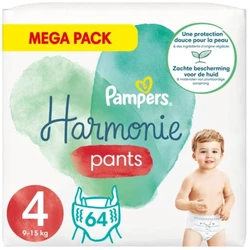 Pampers - Harmonie Pants - Maat 4 - Megapack - 64 luierbroekjes Pampers - Harmonie Pants - Maat 4 - Megapack - 64 luierbroekjes