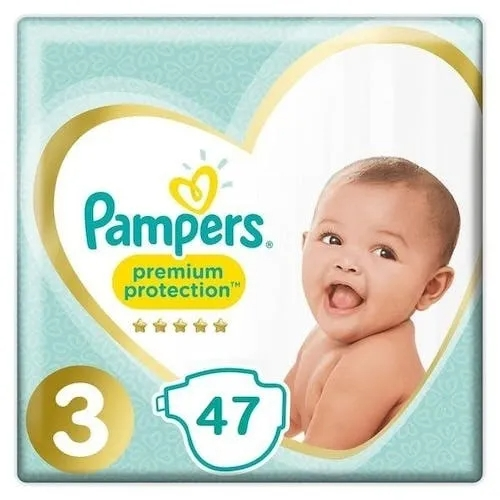 Pampers Premium Protection Pants maat 3 - 47 luiers Pampers Premium Protection Pants maat 3 - 47 luiers