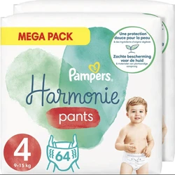 Pampers - Harmonie Pants - Maat 4 - Mega Maandbox - 192 luierbroekjes - Voordeel Pampers - Harmonie Pants - Maat 4 - Mega Maandbox - 192 luierbroekjes - Voordeel