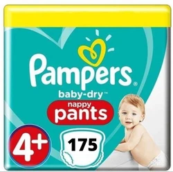 Pampers Baby Dry Pants Maat 4+ - 175 Luierbroekjes Maandbox