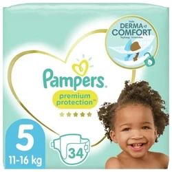 Pampers Pure Protection maat 5 - 34 luiers