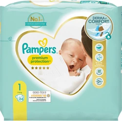 Pampers Premium Protection maat 1 - 24 luiers
