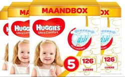 Huggies Ultra Comfort Pants maat 5 - 256 luiers Huggies Ultra Comfort Pants maat 5 - 256 luiers
