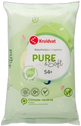 Kruidvat Pure & Soft babydoekjes