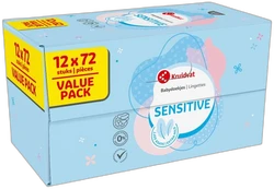 Kruidvat Sensitive Lotiondoekjes 12 pak (12x72)