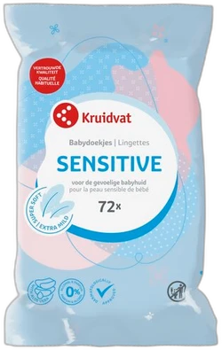 Kruidvat Sensitive Lotiondoekjes (1x72)