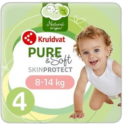 Kruidvat Pure&Soft Pants Maat 4 Maandbox 228 luiers Kruidvat Pure&Soft Pants Maat 4 Maandbox 228 luiers