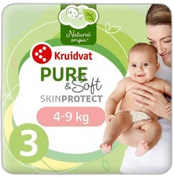 Kruidvat Pure&Soft Pants Maat 3 264 luiers Kruidvat Pure&Soft Pants Maat 3 264 luiers