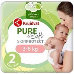 Kruidvat Newborn Maat 2 Maandbox 186 luiers Kruidvat Newborn Maat 2 Maandbox 186 luiers