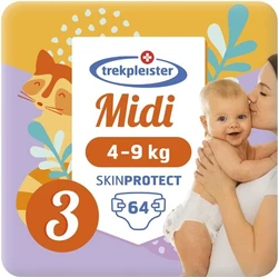 Trekpleister luiers maat 3   64 luiers