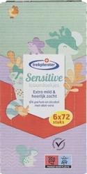 Trekpleister Sensitive Lotiondoekjes (6x72)