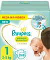 Pampers - Premium Protection - Maat 1 - Mega Maandbox - 288 luiers