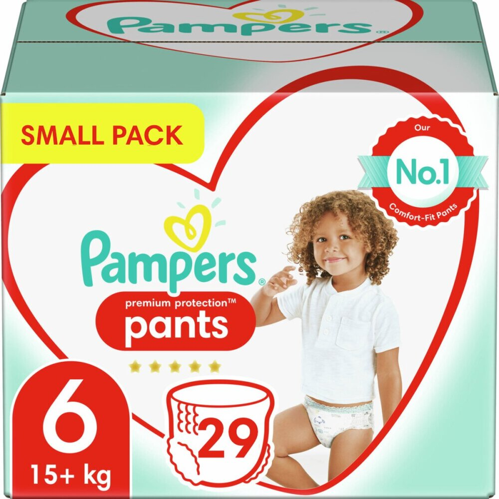 Pampers - Premium Protection Pants - Maat 6 - Small Pack - 29 luierbroekjes Pampers - Premium Protection Pants - Maat 6 - Small Pack - 29 luierbroekjes