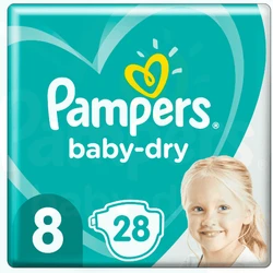 Pampers Baby Dry Maat 8 - 28 Luiers