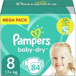 Pampers Baby Dry maat 8 - 84 luiers