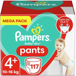 Pampers - Baby Dry Pants - Maat 4+ - Mega Pack - 117 luierbroekjes