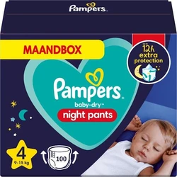 Pampers Baby Dry Night Pants Maat 4 - 100 Luierbroekjes