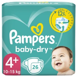 Pampers Baby Dry Maat 4+ - 32 Luiers