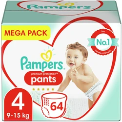 Pampers Premium Protection Pants Maat 4 - 64 Luierbroekjes Pampers Premium Protection Pants Maat 4 - 64 Luierbroekjes