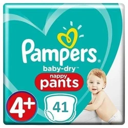 Pampers Baby Dry Pants Maat 4+ - 41 luierbroekjes