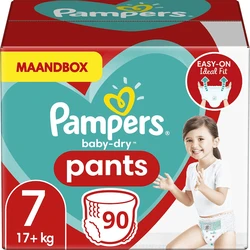 Pampers Baby Dry Pants 7 - 90 Luierbroekjes Maandbox