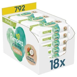 Pampers Harmonie Coco babydoekjes - 18-pak (18x44)