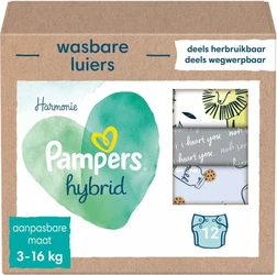 Pampers Harmonie Hybrid wasbare luiers - 12 wasbare luiers Pampers Harmonie Hybrid wasbare luiers - 12 wasbare luiers