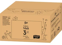 Etos Puur & Zacht Luiers Maat 3 Midi 4-9 kg 90 stuks Etos Puur & Zacht Luiers Maat 3 Midi 4-9 kg 90 stuks