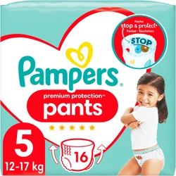Pampers Premium Protection Luierbroekjes Maat 5 16 Broekjes Pampers Premium Protection Luierbroekjes Maat 5 16 Broekjes
