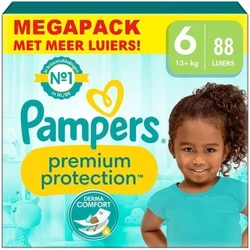 Pampers - Premium Protection - Maat 6 - Megapack - 88 luiers - 13KG Pampers - Premium Protection - Maat 6 - Megapack - 88 luiers - 13KG